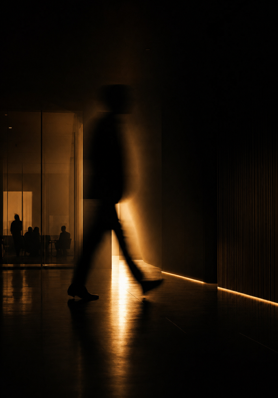 Man Motion Blur